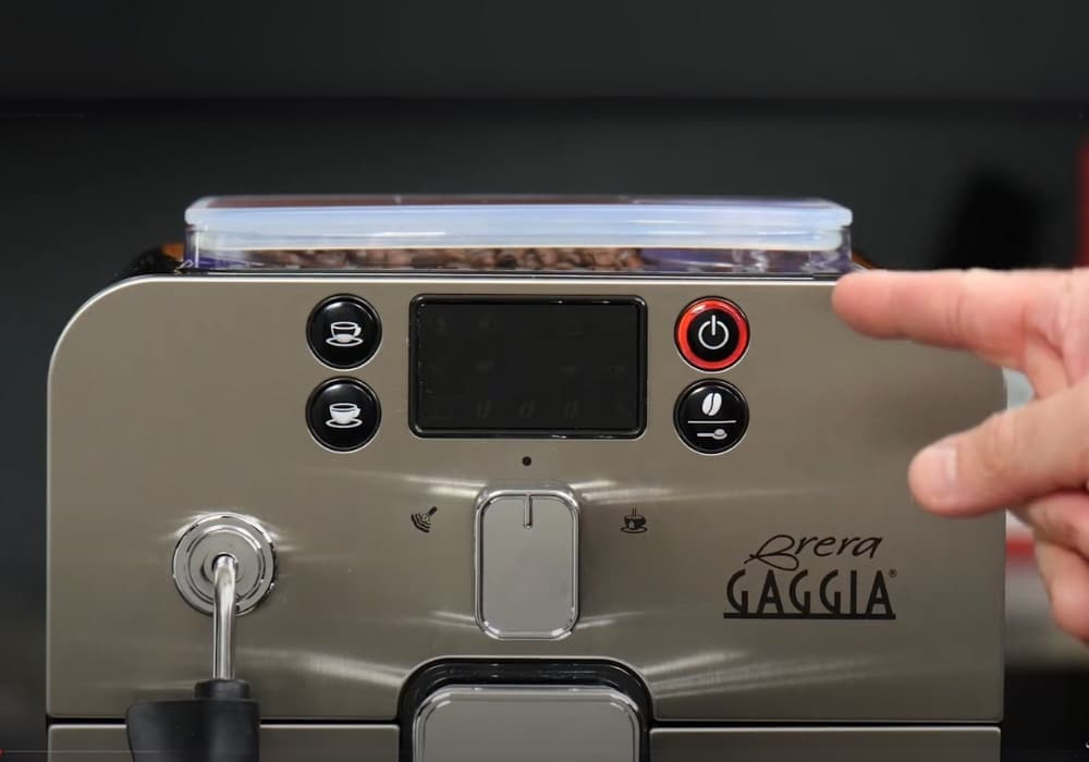 Gaggia Brera’s control panel