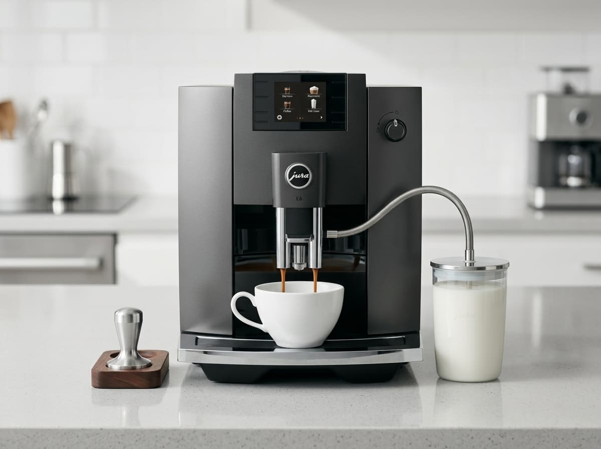 The Jura E6 makes as good an espresso as super-automatic esp