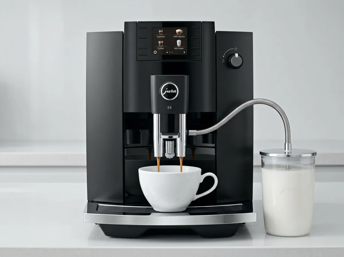 The Jura E6 makes as good an espresso as super-automatic esp