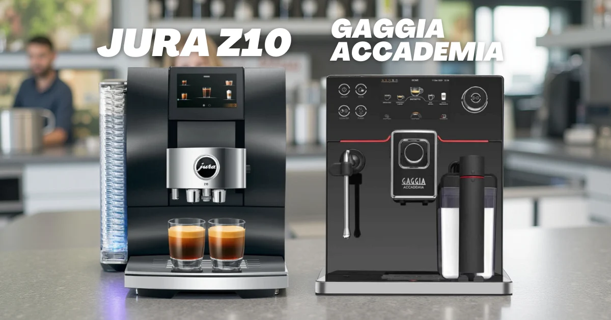 Jura Z10 vs Gaggia Accademia: Which Machine Is Worth It in 2026?