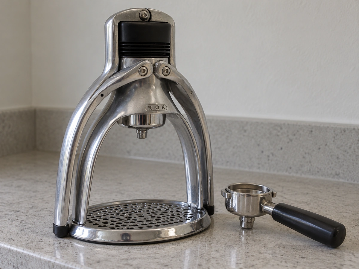 ROK Espresso GC manual espresso maker