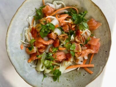 Pho Salad Cured Salmon